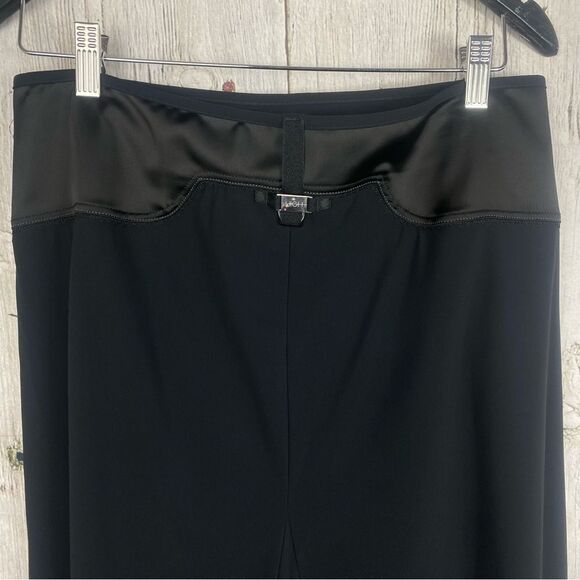 HIGH TECH Everyday Couture Black and White Maxi Skirt Palazzo Pant Size 12  180 - Picture 12 of 13